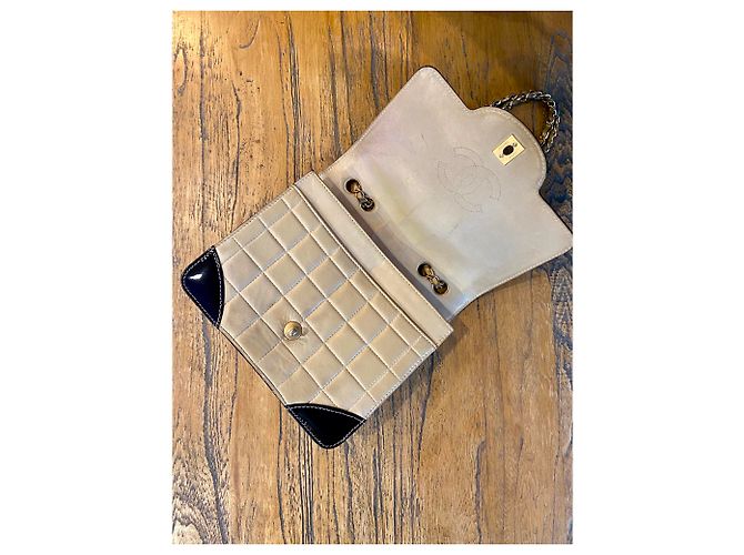 Chanel Tasche Schwarz Beige - Ansicht 6