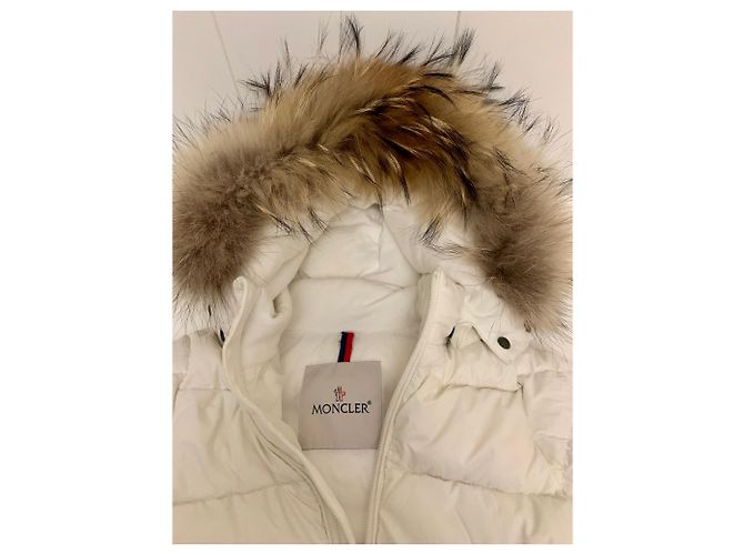 ENSEMBLE SKI  UNISEX MONCLER  PLUME Blanc - vue 3
