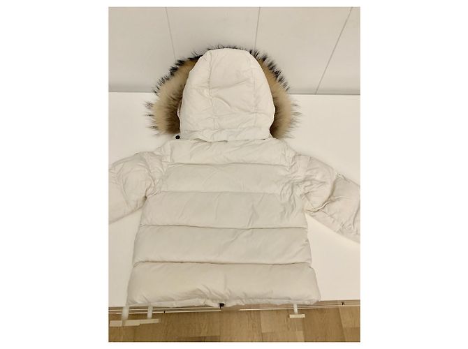 ENSEMBLE SKI  UNISEX MONCLER  PLUME Blanc - vue 6