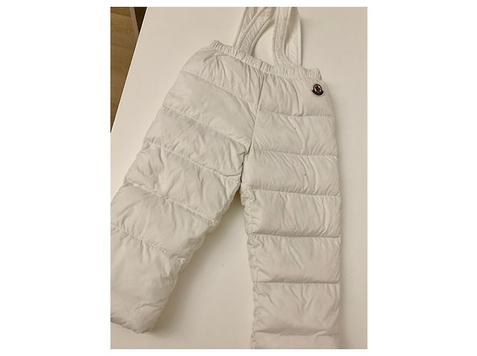 ENSEMBLE SKI  UNISEX MONCLER  PLUME Blanc - vue 7