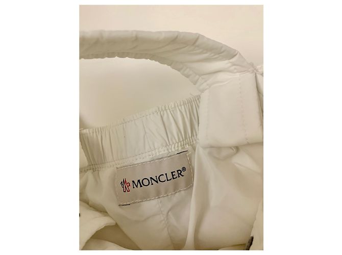 ENSEMBLE SKI  UNISEX MONCLER  PLUME Blanc - vue 9