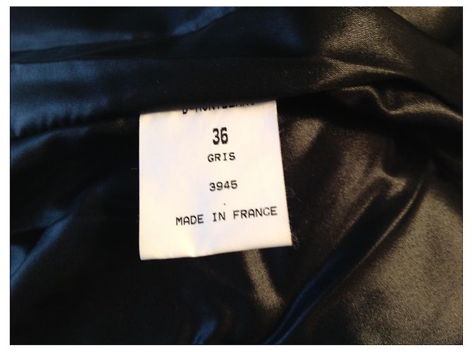 Ventcouvert Chaqueta acolchada de piel de cordero ,,capucha de piel de séquito Gris pardo - vista 3