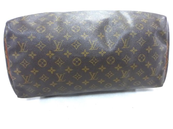 Louis Vuitton Speedy 40 Monogram Marrone Pelle - vista 17