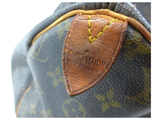 Louis Vuitton Speedy 40 Monogram Marrone Pelle - vista 20