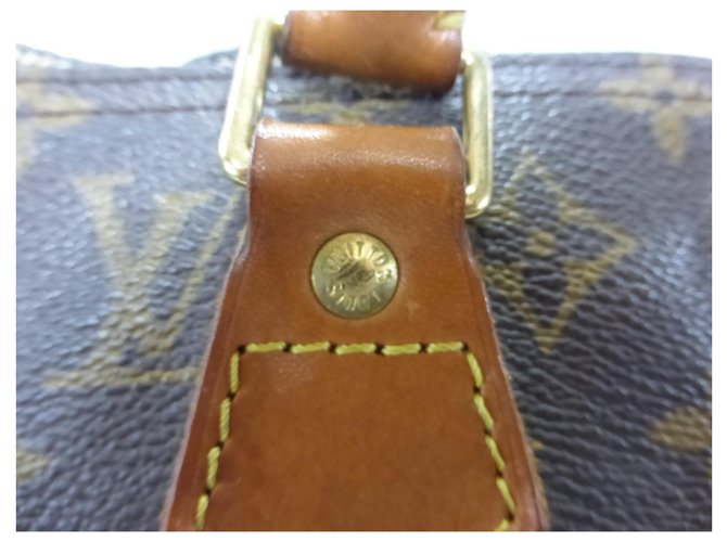 Louis Vuitton Speedy 40 Monogram Marrone Pelle - vista 7