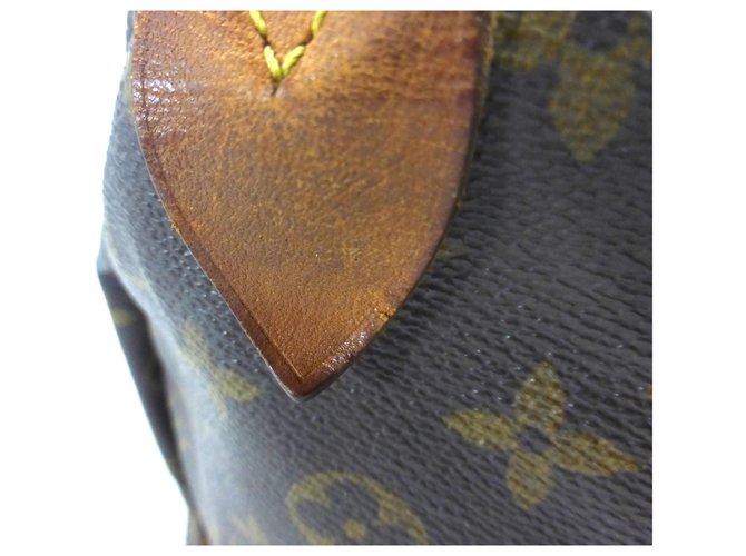Louis Vuitton Speedy 40 Monogram Marrone Pelle - vista 9
