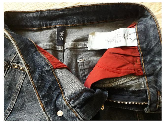 Liu.Jo Minigonna Lui Jo in denim blu con borchie - vista 4