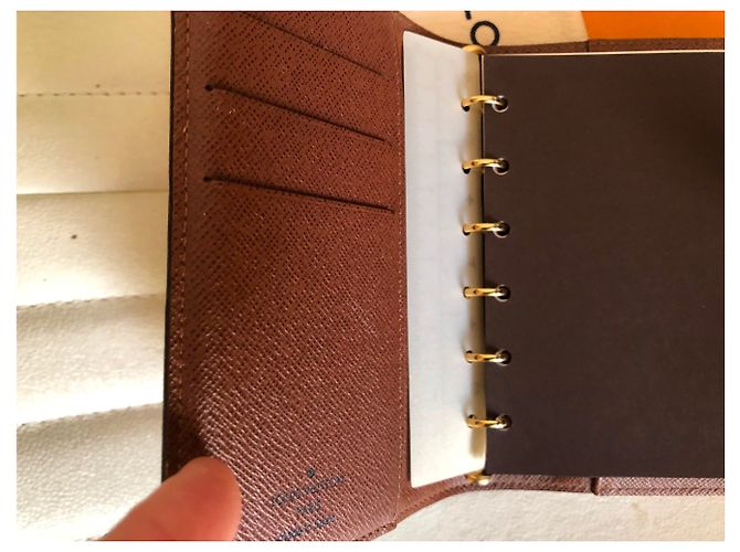 Louis Vuitton Agenda PM Castaño - vista 2