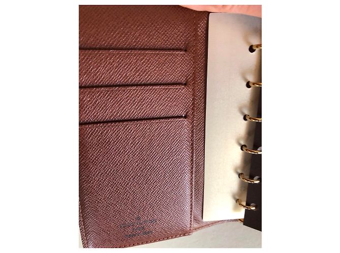 Louis Vuitton Agenda PM Castaño - vista 4