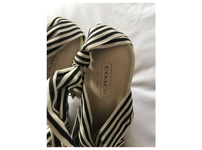 Coach Sandals with tie ribbon - view 9