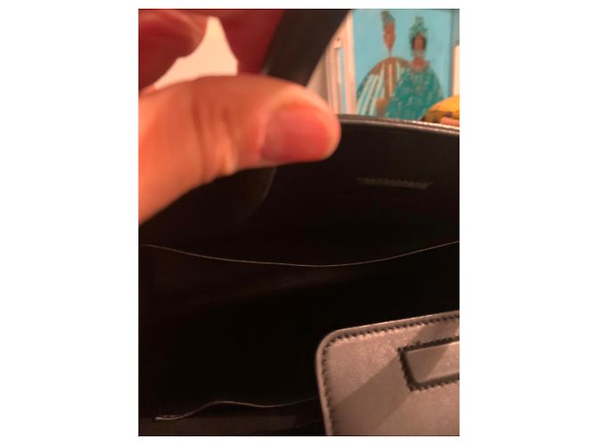 Borsa a mano Dior Diorever in pelle nera Nero - vista 5