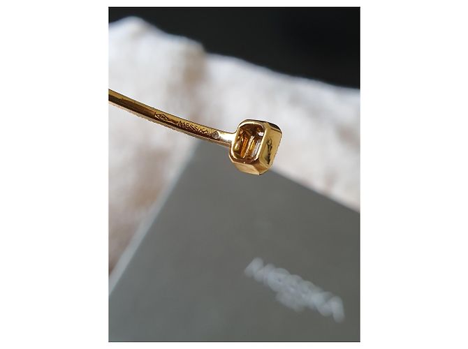 Bracciale Messika My Twin Skinny in oro giallo D'oro - vista 2