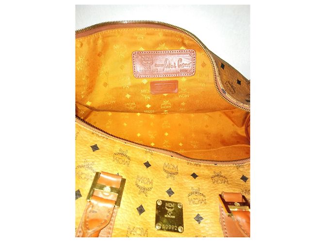 MCM Visetos Monogramm Weekender Caramel Karamell - Ansicht 5
