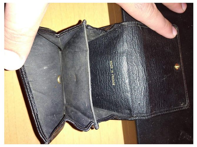 Chanel Black Leather Wallet - view 2