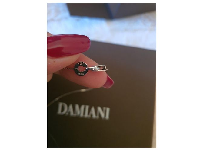 Colar Damiani em ouro branco e diamantes Prata - vista 2