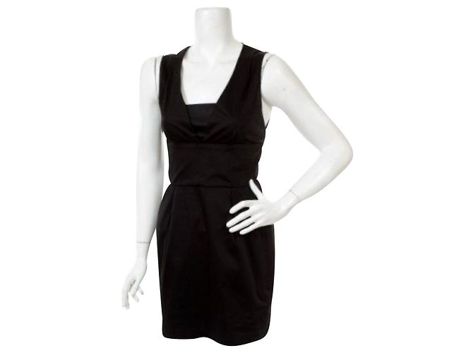 PIERRE BALMAIN Schwarzes Sommerabend- / Cocktailkleid - Ansicht 9