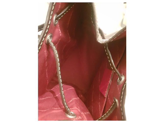 Elsa Sellier Borsa a mano Lancel Elsa in pelle marrone - vista 3