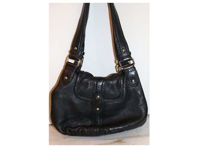 Borsa a mano Lancel Frasque in pelle nera Nero - vista 4