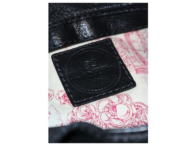Borsa a mano Lancel Frasque in pelle nera Nero - vista 5