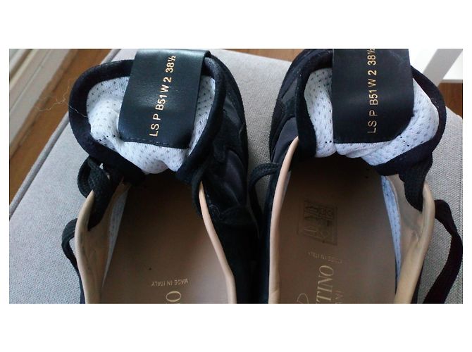 Valentino Garavani Cesto mimetico Valentino Nero Beige D'oro - vista 2