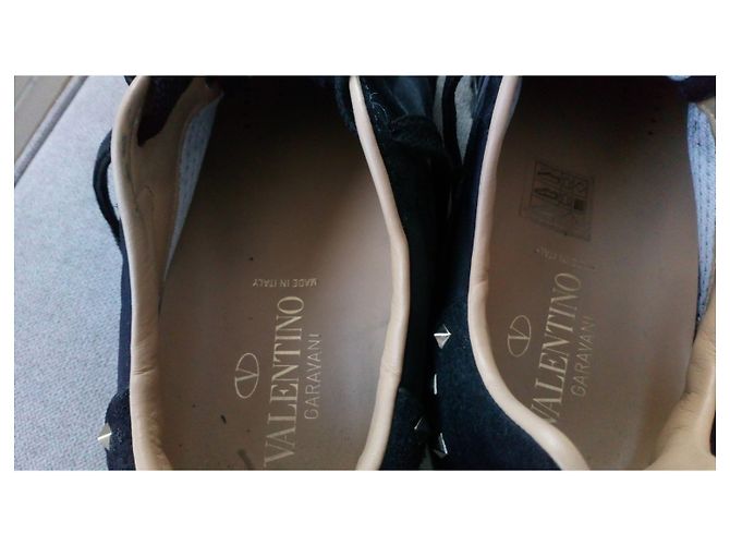 Valentino Garavani Cesto mimetico Valentino Nero Beige D'oro - vista 4