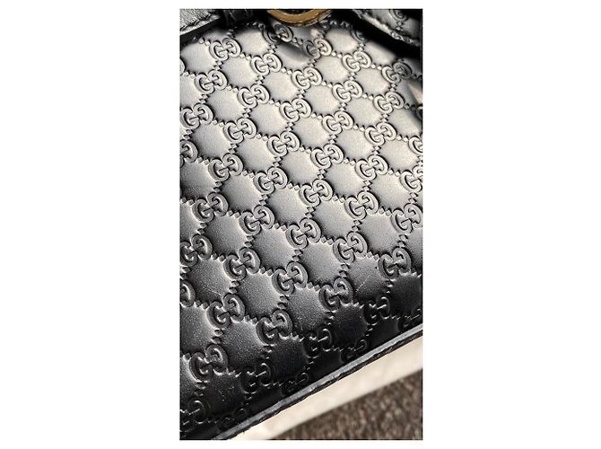 Borsa Gucci Emily in pelle Guccissima nera Nero - vista 10