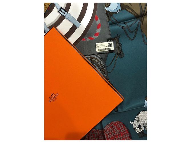 Hermès Turni di benzina / grigio / rosso Verde Grigio antracite - vista 4