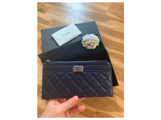 Boy Chanel Junge Brieftasche Lila - Ansicht 9