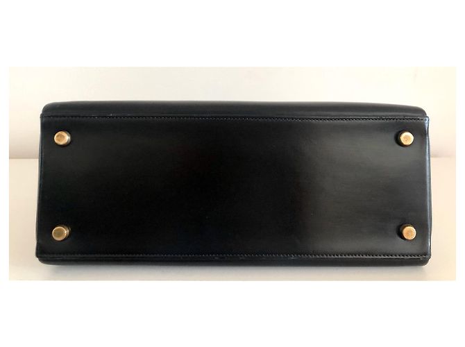 Hermès hermes kelly 28 Scatola nera Nero - vista 6