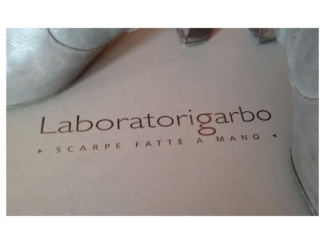 Botas de cuero beige ,Laboratorigarbo - vista 3
