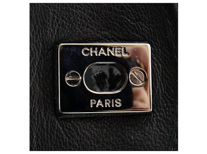 Timeless Chanel Classic Jumbo nuovo in patchwork di PVC, pelle e tweed Multicolore - vista 12
