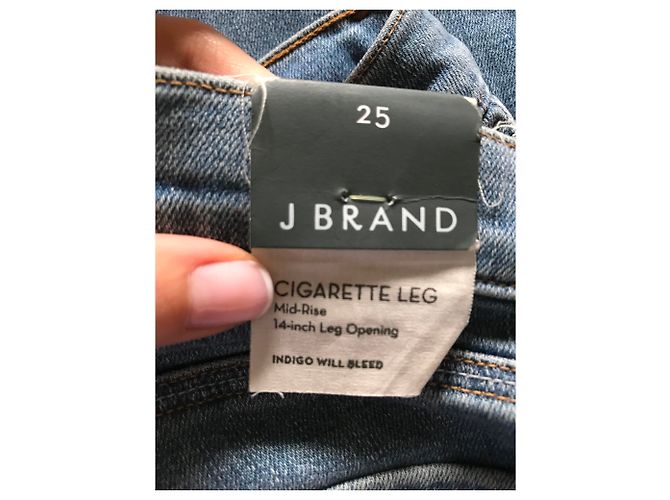 Jeans de pierna de cigarrillo J Brand 25 Azul claro - vista 6