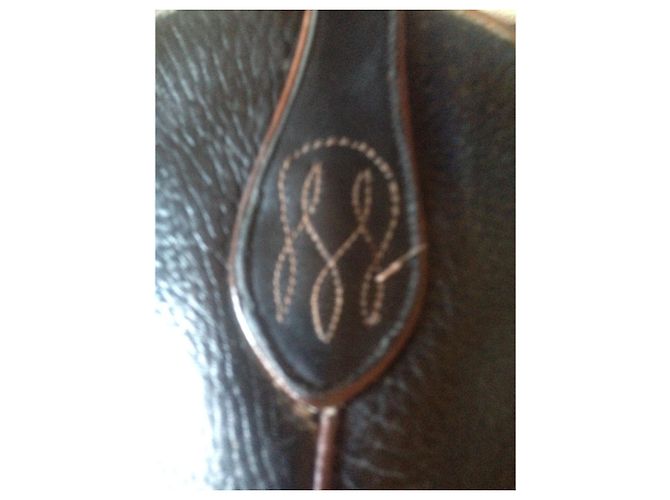 Autre Marque Bottes Sonora en cuir noir - vue 6