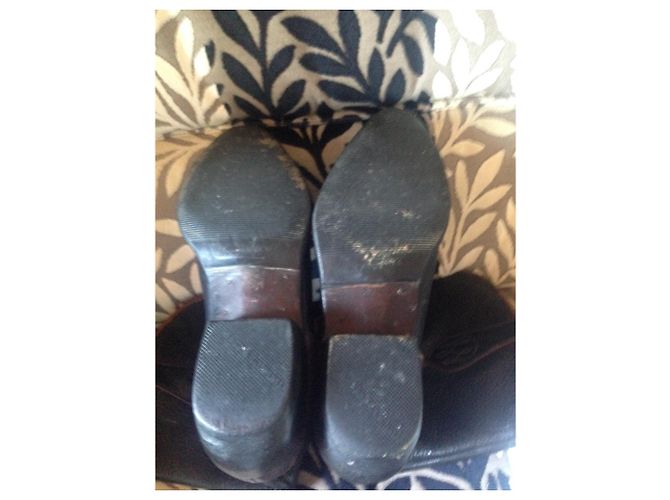 Autre Marque Bottes Sonora en cuir noir - vue 8