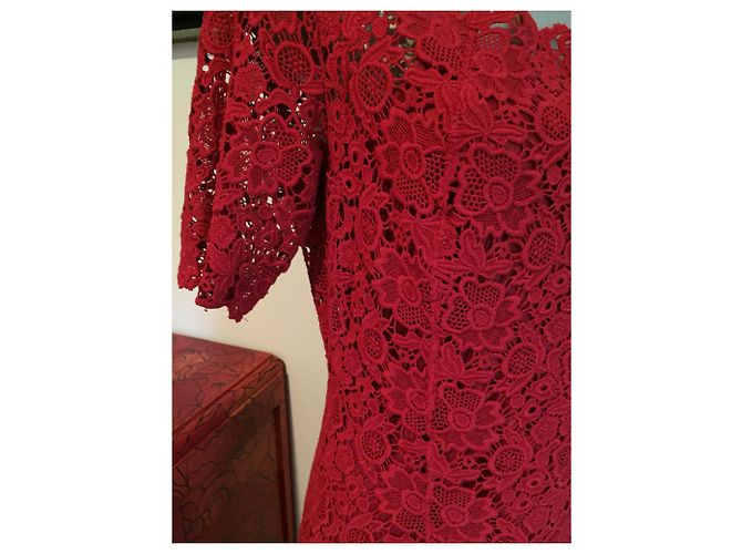 Armand Ventilo vestido vermelho - vista 2