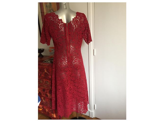 Armand Ventilo vestido vermelho - vista 3