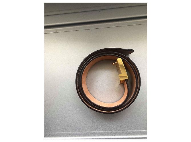 Louis Vuitton cinture Marrone scuro - vista 5