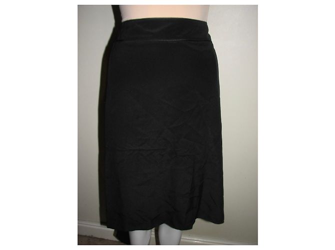 Philosophy Di Alberta Ferretti Falda de seda con detalle de corbata Negro - vista 2