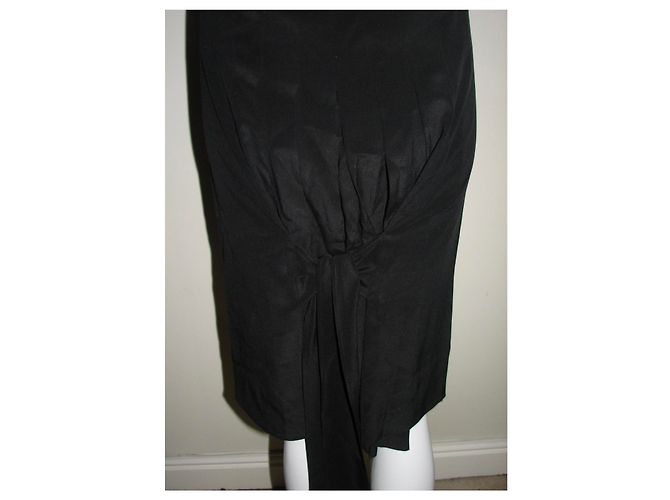 Philosophy Di Alberta Ferretti Falda de seda con detalle de corbata Negro - vista 4