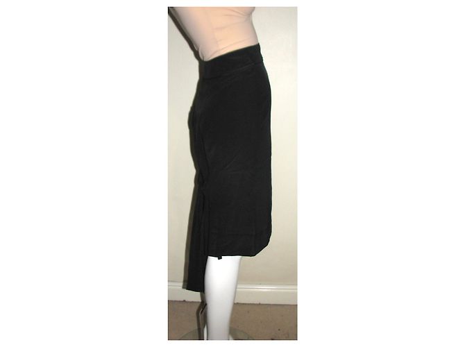 Philosophy Di Alberta Ferretti Falda de seda con detalle de corbata Negro - vista 6