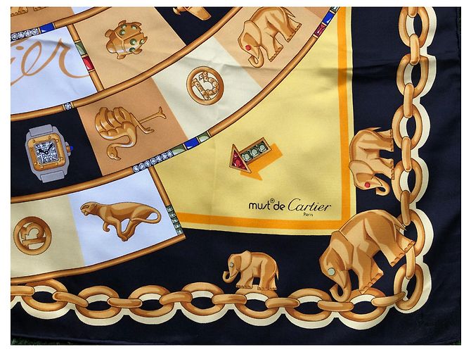 Cartier Sciarpa 90 X 90 centimetro - vista 4