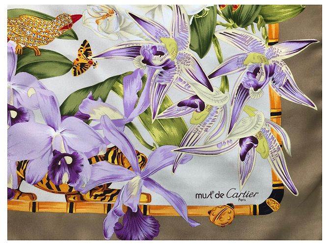 Cartier Sciarpa 90 X 90 centimetro - vista 4