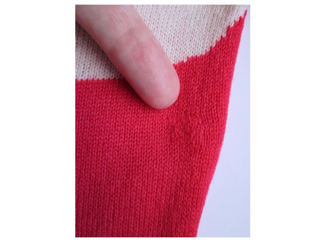 Ballantynes Strickwaren Pink Roh Fuschia - Ansicht 6