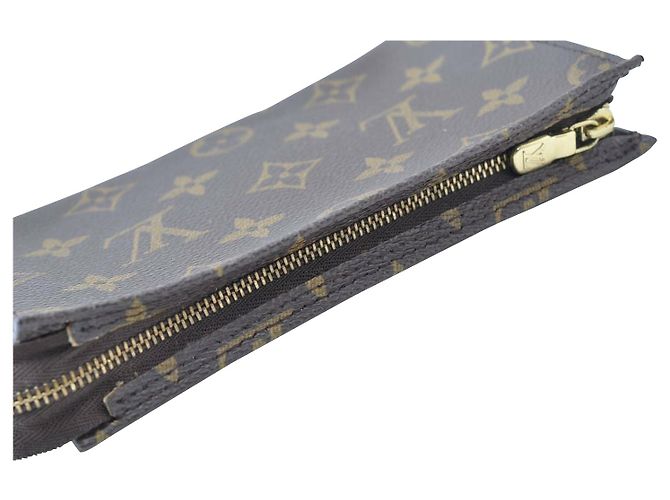 Bucket Borsa a secchiello Monogram Louis Vuitton PM LV Marrone - vista 7