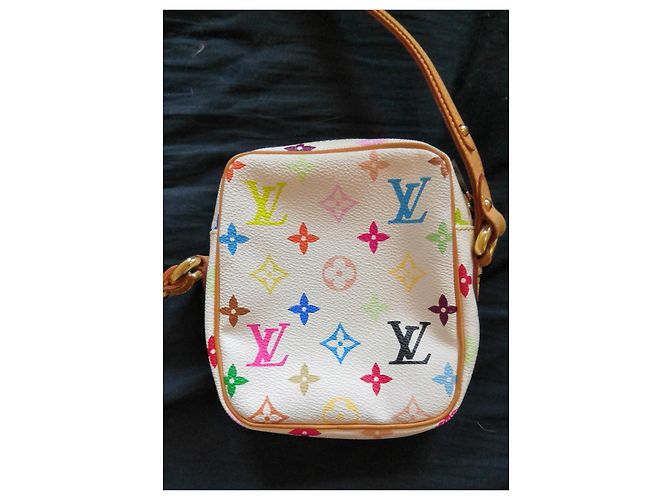 Magnífico bolso modelo Louis Vuitton Rift Blanco Multicolor - vista 3