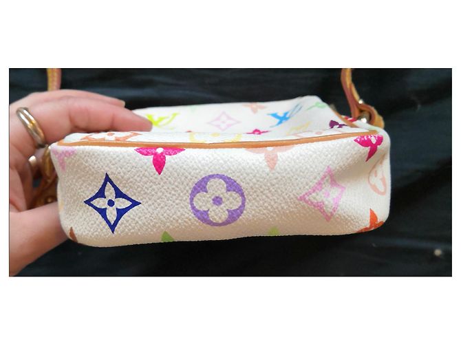Magnífico bolso modelo Louis Vuitton Rift Blanco Multicolor - vista 4
