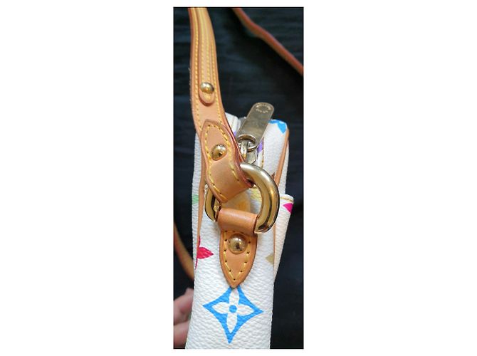Magnífico bolso modelo Louis Vuitton Rift Blanco Multicolor - vista 7