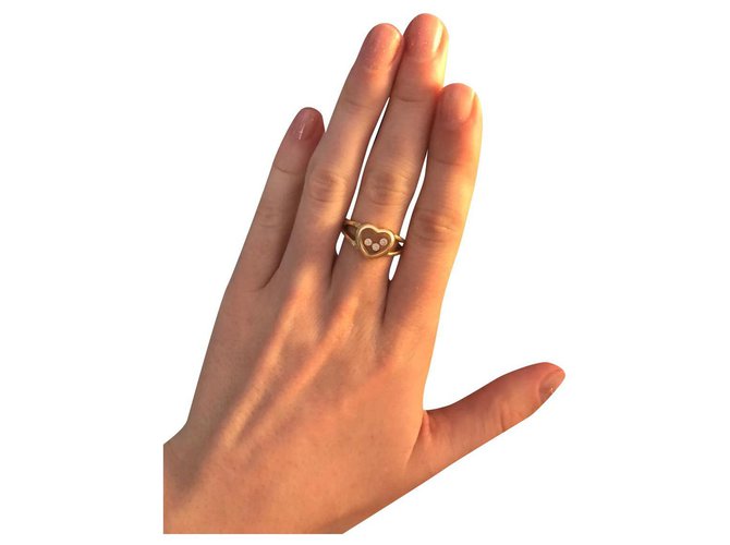 Chopard Happy Diamonds Ring Gelbgold Golden - Ansicht 2