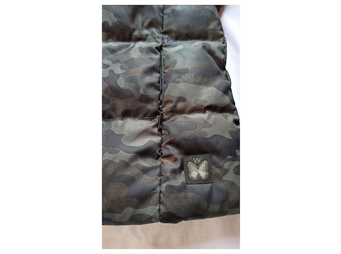 Giacca piumino Weekend Max Mara verde mimetico Cachi - vista 5