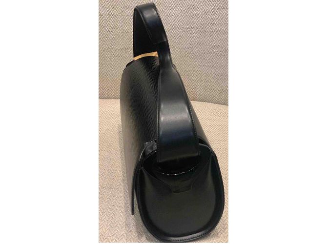 Borsa Louis Vuitton Epi in pelle nera Nero - vista 3